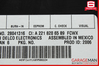 07-14 Mercedes S550 CLS550 SLK350 CL63 Sirius Satellite Radio Module Receiver