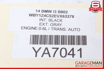 14-21 BMW i3 I01 Hybrid Front Right Bumper Reinforcement Bracket 7375958 OEM