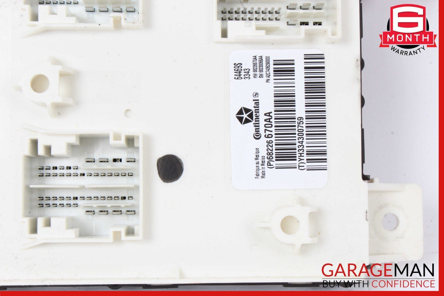 14-17 Maserati Ghibli BCM Body Computer Control Module Unit 68226670AA OEM