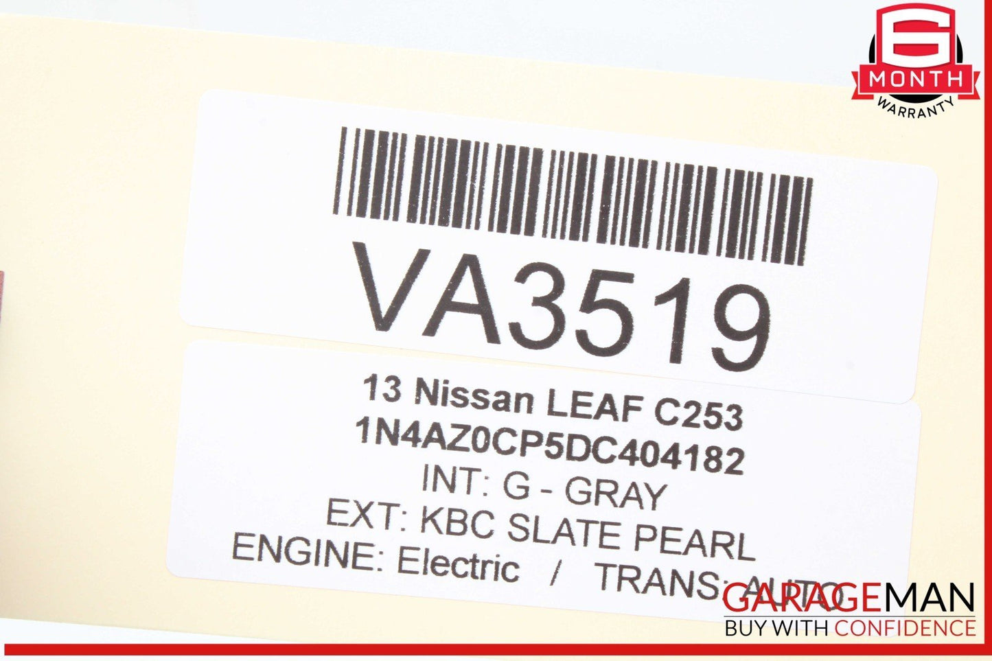 13-17 Nissan Leaf Driver Alert Sound Control Module Unit 285N63NF1A OEM