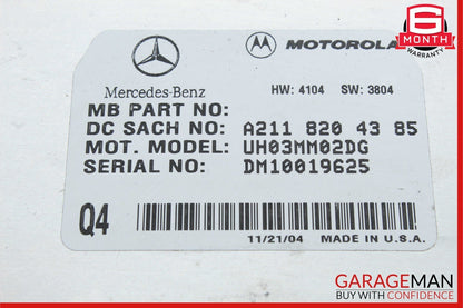 03-11 Mercedes W219 CLS500 E500 Motorola Bluetooth Communication Module OEM