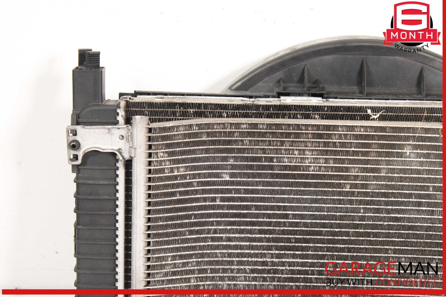 05-09 Mercedes W203 C320 Engine Cooling Radiator AC A/C Condenser Assembly OEM