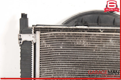 05-09 Mercedes W203 C320 Engine Cooling Radiator AC A/C Condenser Assembly OEM