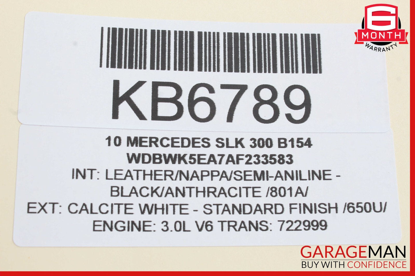 Mercedes R171 SLK300 CLK350 E320 C230 Anti Theft Alarm Module 2118209126 OEM