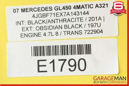 06-09 Mercedes X164 GL450 R350 ML550 Headlight Control Module 2118706226 OEM