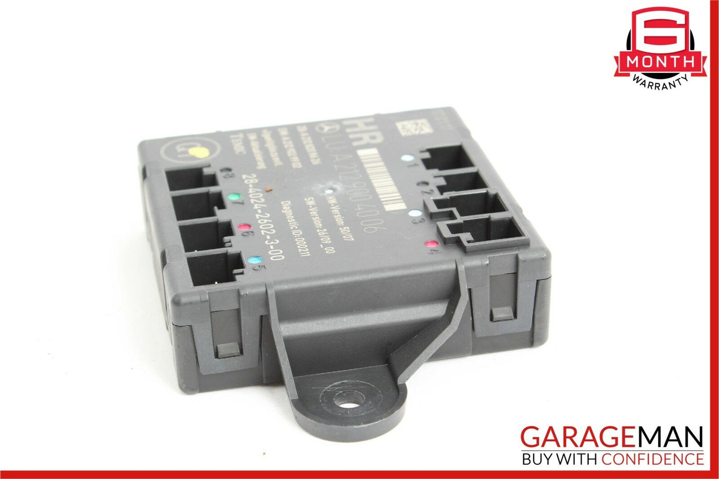 08-14 Mercedes W204 C300 C250 Rear Right Side Door Control Module Unit