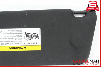 08-14 Mercedes W204 C250 C300 Front Right Sun Visor Sunvisor Shade Cover Black