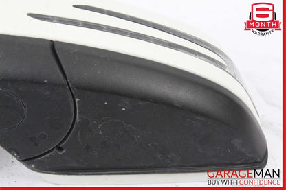 10-12 Mercedes X204 GLK350 Front Left Driver Side Mirror Rear View Door White