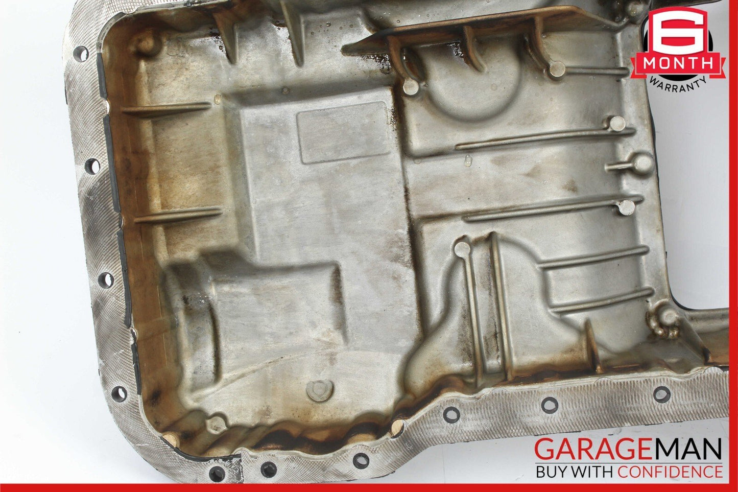 05-11 Mercedes W211 E350 C350 Engine Upper Oil Sump Baffle Pan 2720142102 OEM