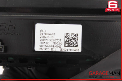 16-23 BMW X1 Front Dash Dashboard AC A/C Air Conditioning Heater Control Switch