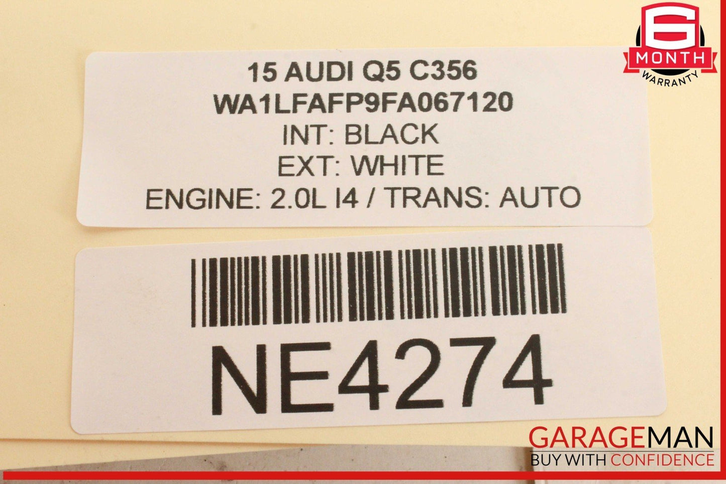 12-18 Audi Q5 A6 A7 Front Left or Front Right Side CV Axle Shaft 4G0407271F OEM