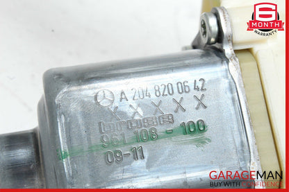 08-16 Mercedes E350 GLK350 E400 C300 Rear Right Door Window Regulator Motor Unit