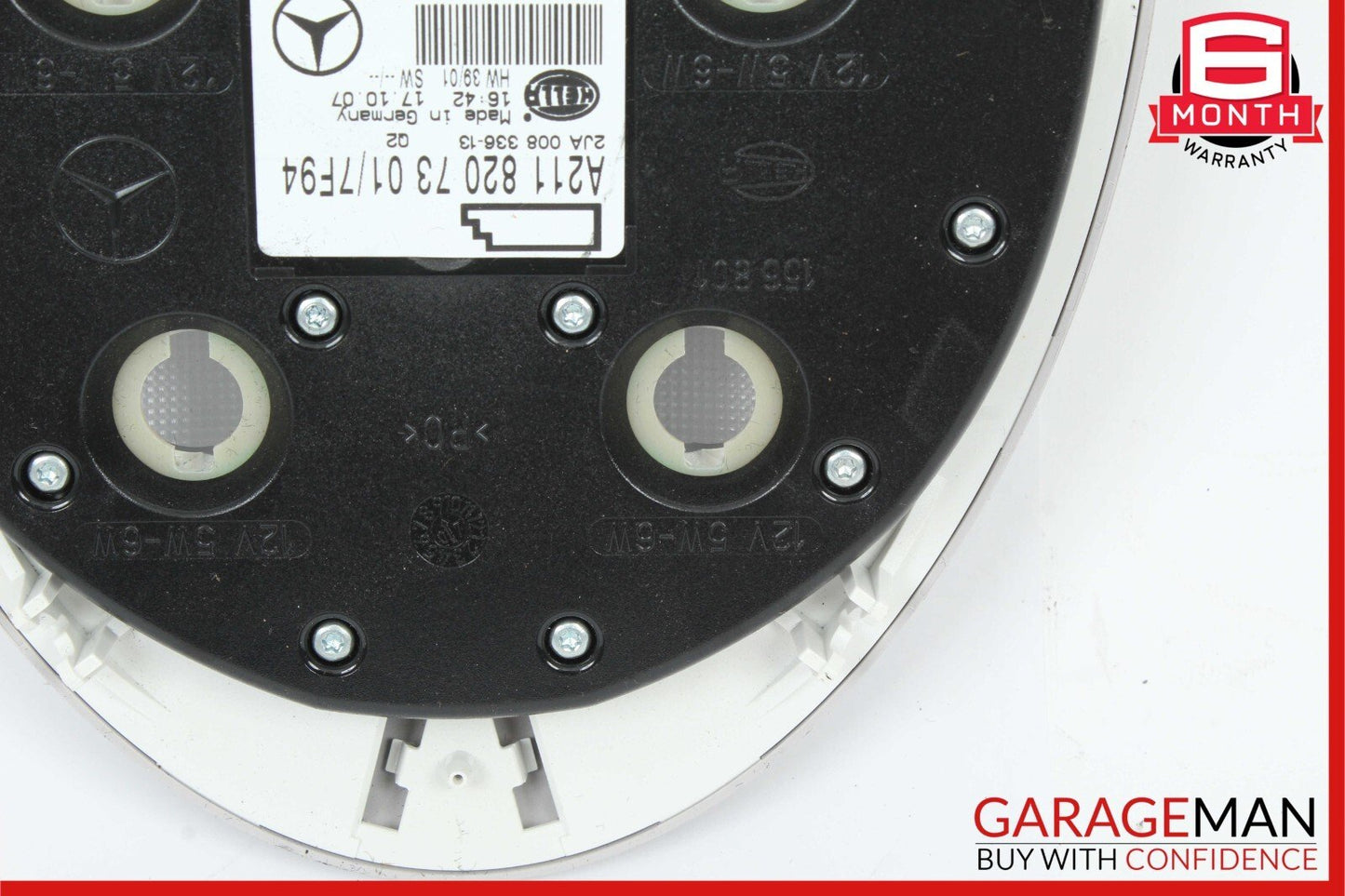 06-11 Mercedes W211 E550 E350 CLS350 CLS550 Rear Overhead Dome Light Reading Map