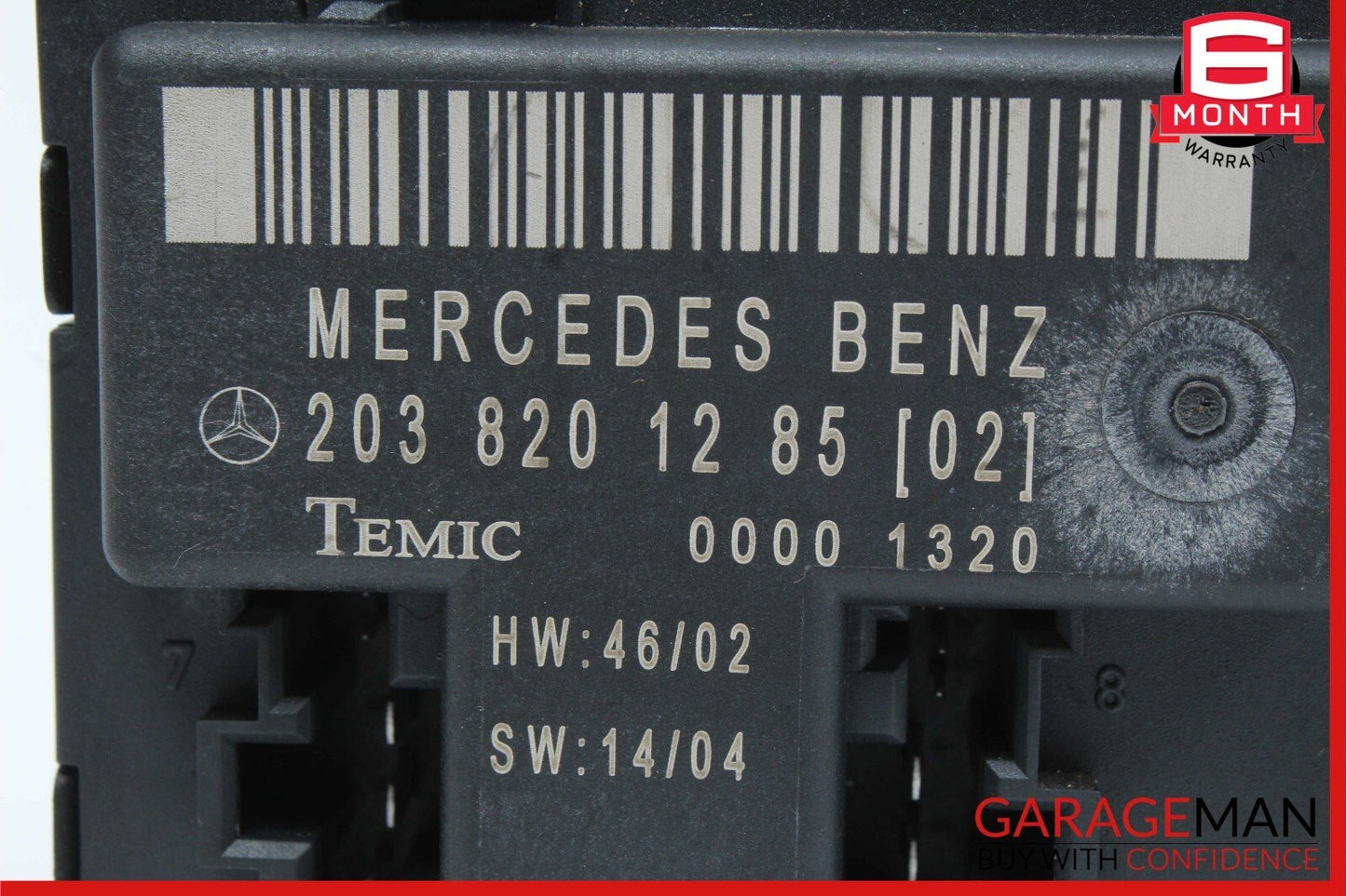 01-07 Mercedes W203 C230 Front Right Passenger Side Door Control Module Unit
