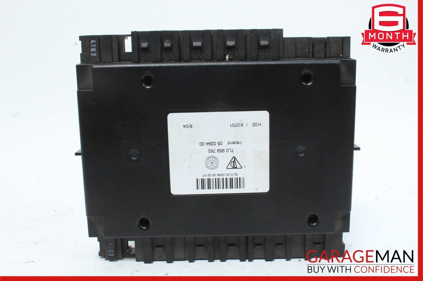 03-10 Porsche Cayenne 955 957 Front Left Seat Adjustment Memory Module 7LO959760