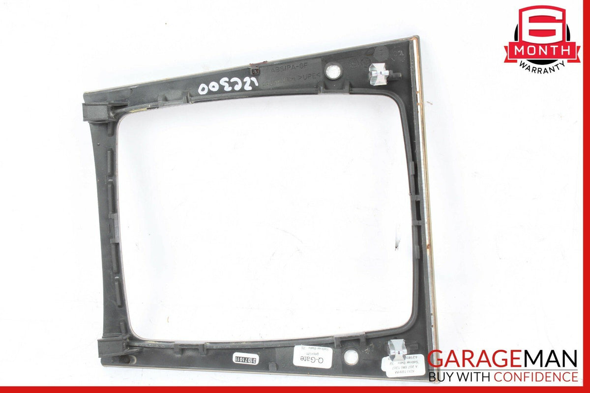 08-14 Mercedes C250 E350 E550 Center Console Shift Shifter Bezel Trim Wood OEM