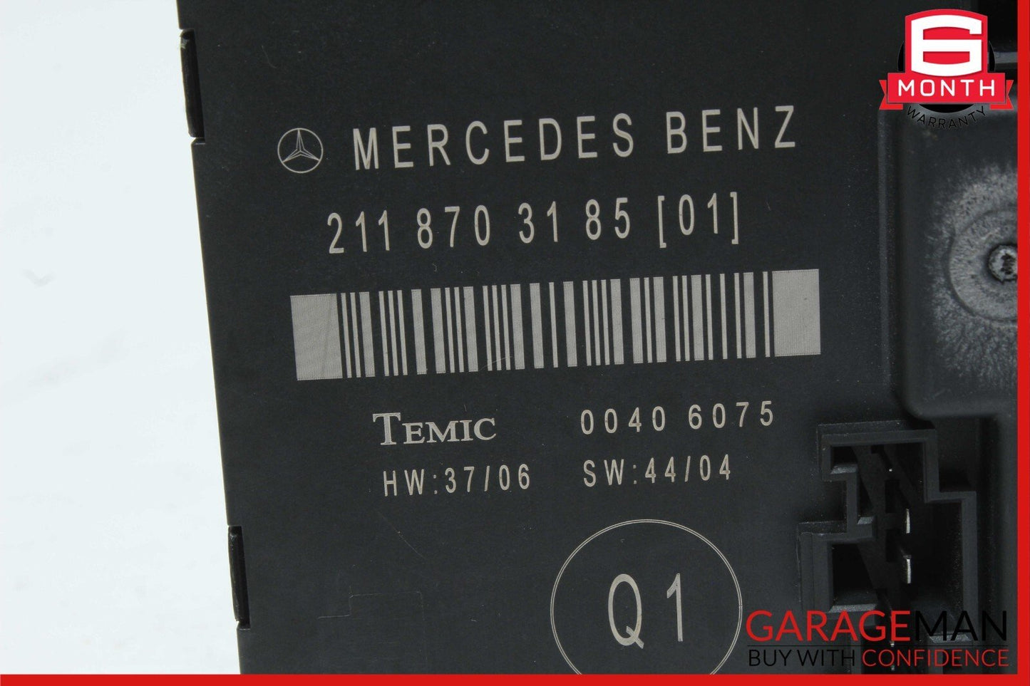 03-09 Mercedes W211 E550 E350 E63 AMG Rear Left Driver Door Control Module OEM