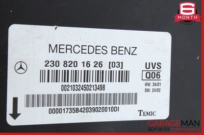 03-08 Mercedes R230 SL500 SL65 AMG Top Roof Convertible Control Module Unit OEM