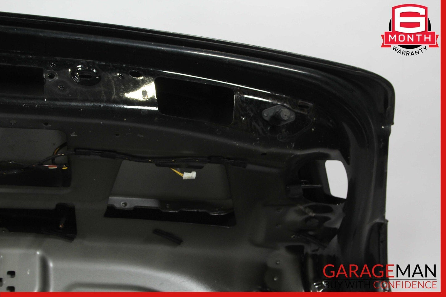 10-16 Mercedes W212 E350 E63 AMG Sedan Rear Trunk Lid Deck Shell Panel Black OEM