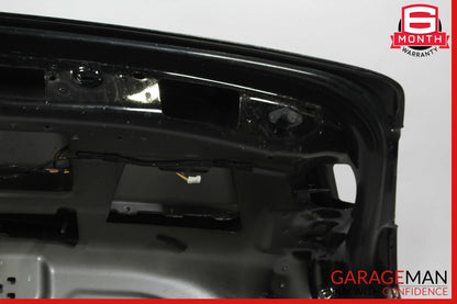 10-16 Mercedes W212 E350 E63 AMG Sedan Rear Trunk Lid Deck Shell Panel Black OEM