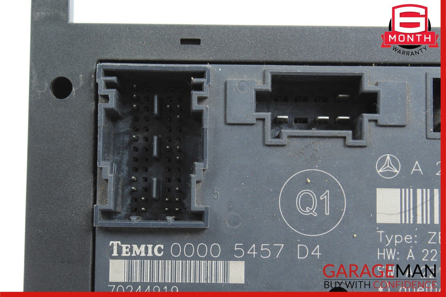 07-13 Mercedes W221 S550 Front Right Passenger Side Under Seat Control Module