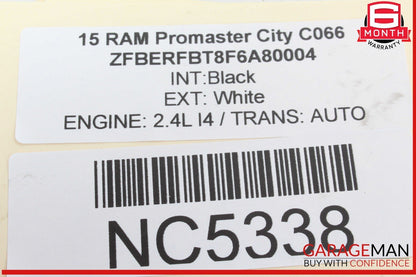 15-22 RAM Promaster City Engine Starter Motor OEM