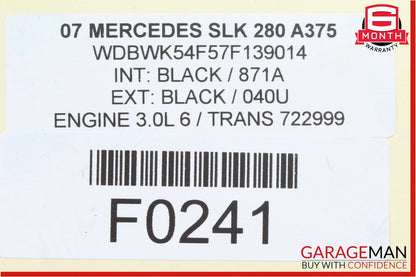 03-11 Mercedes E350 GL450 CLS350 SLK280 Front Left Side Seat Control Module Unit