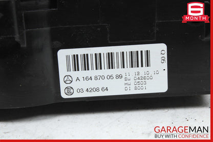 06-11 Mercedes X164 GL450 R350 ML450 Rear A/C Heater Climate Control Switch OEM