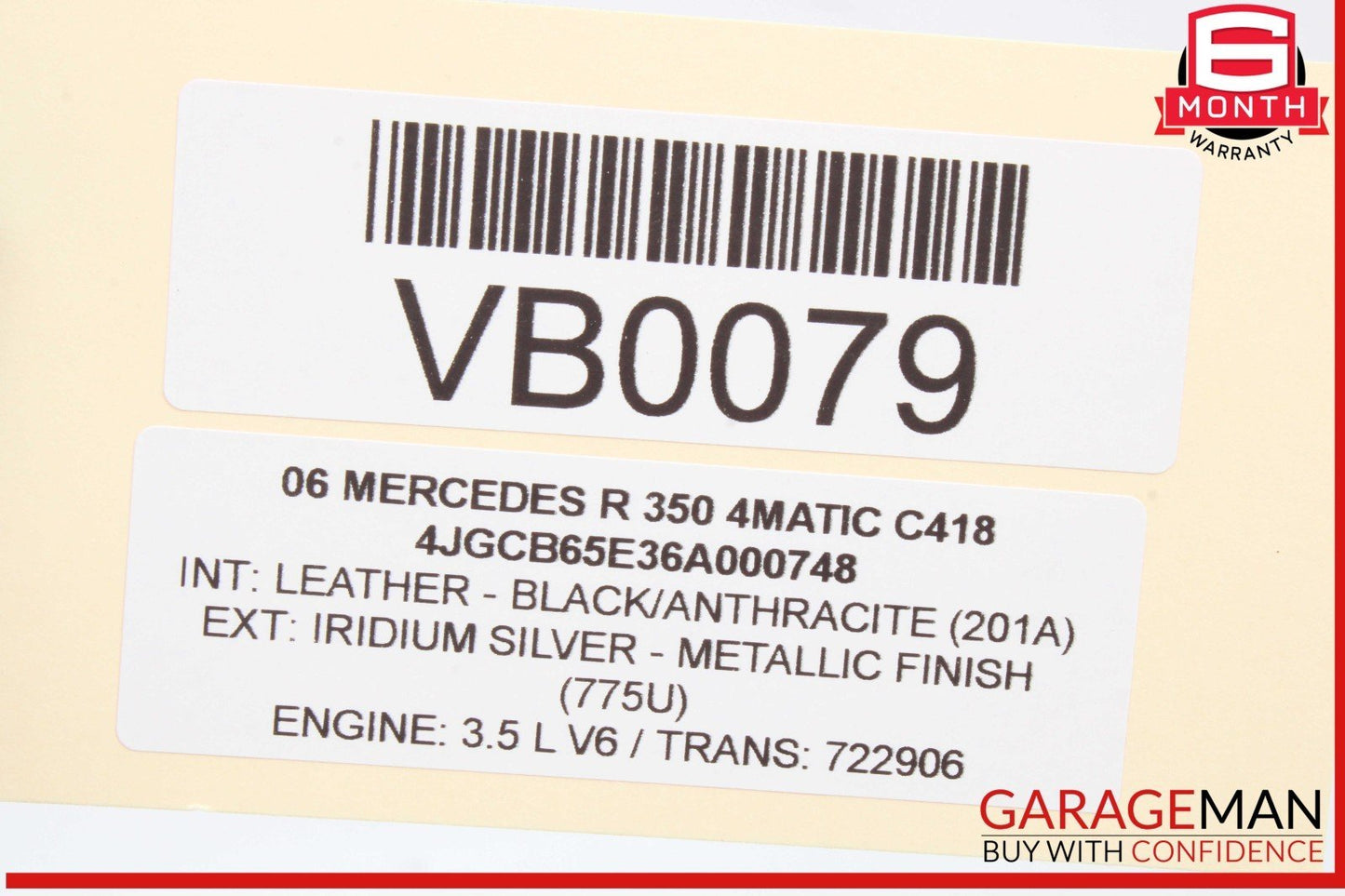 06-14 Mercedes-Benz R350 Voice Communication Control Module 2218700826 Genuine