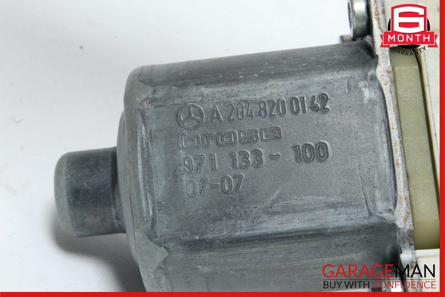 08-16 Mercedes W204 C300 C350 GLK350 Front Left Door Window Regulator Motor OEM