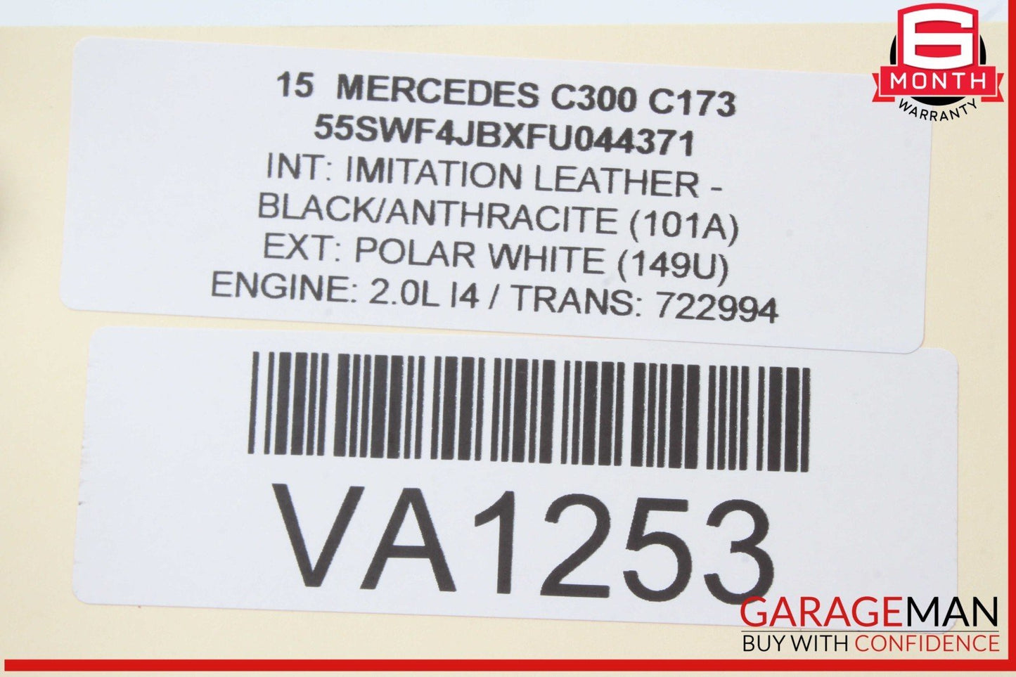 15-19 Mercedes W205 C300 C350 GLC300 TCU Transmission Control Module TCM OEM