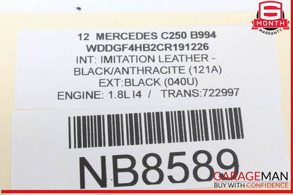 12-14 Mercedes W204 C250 C350 Navigation Command Head Unit DVD CD Audio OEM