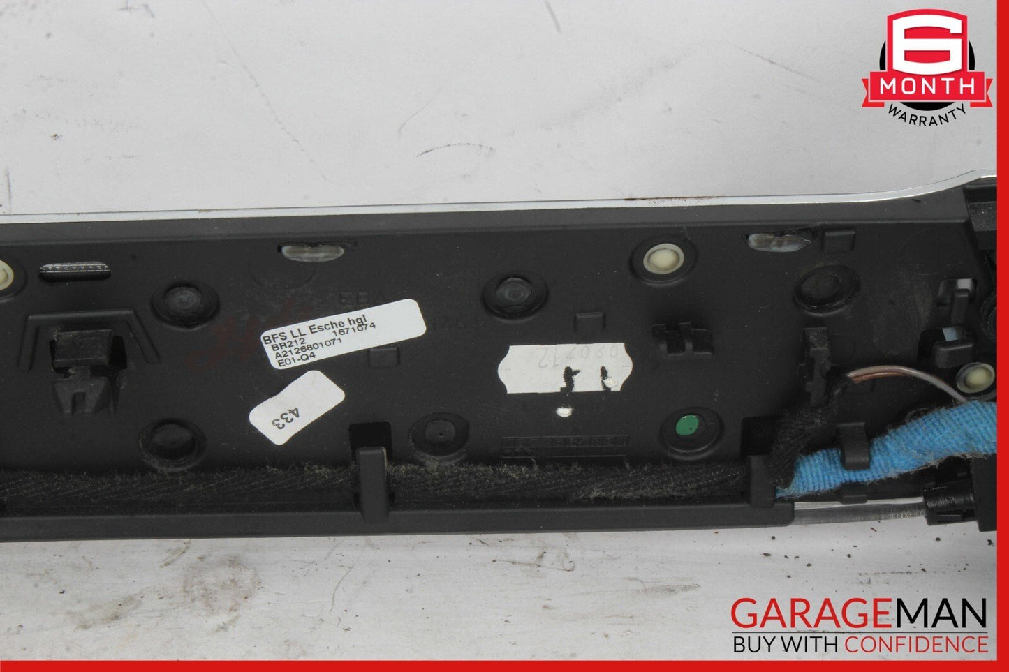 10-13 Mercedes W212 E550 Front Center Dash AC A/C Air Vent Grille Trim Assembly