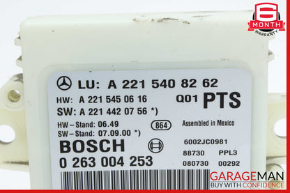 07-09 Mercedes W221 S550 CL550 Parking Back Up Reverse Distance Control Module