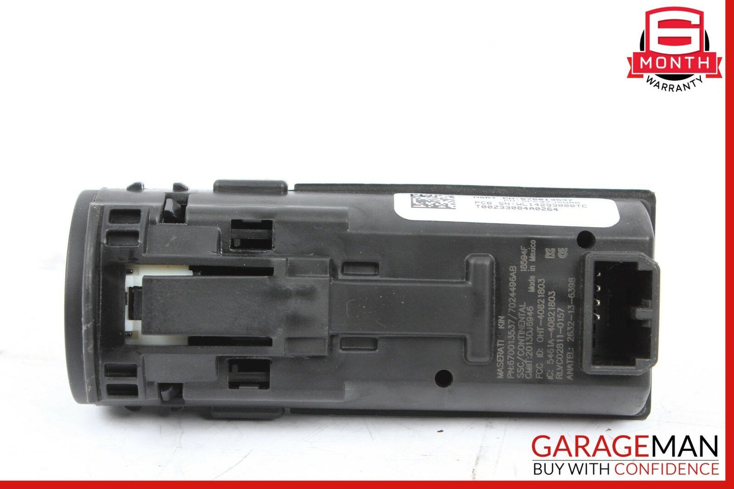 14-17 Maserati Ghibli Ignition Engine Start Stop Switch Control 670013537