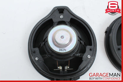 08-14 Mercedes W204 C250 C300 Rear Right & Left Door Sound Speakers Set of 2 OEM