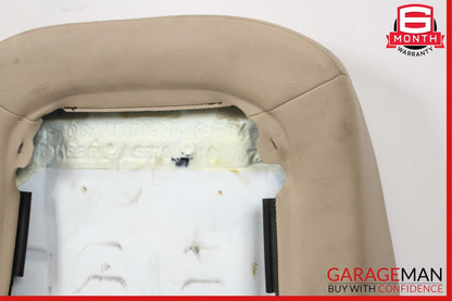08-14 Mercedes W204 C250 C300 Front Left Side Top Upper Seat Cushion Beige OEM