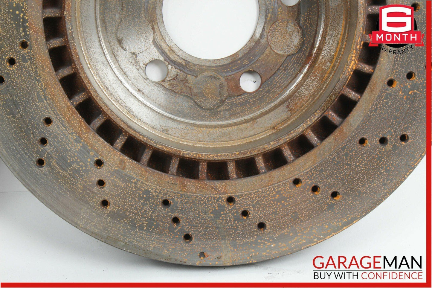 03-09 Mercedes W211 E350 AWD Brembo Rear Right & Left Side Brake Rotor Disc Set