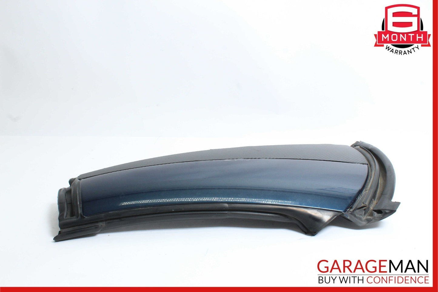 05-11 Mercedes R171 SLK350 Rear Left Side Window Roof C Pillar Panel Blue