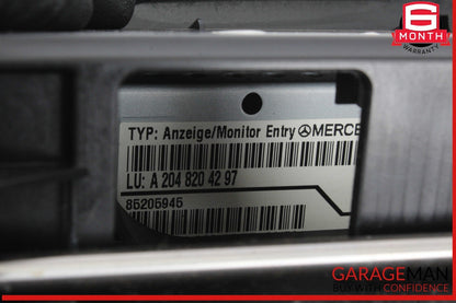 08-11 Mercedes W204 C300 C350 Navigation LCD Display Screen Monitor w/Cover OEM