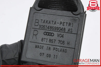 08-17 Audi S5 A5 Front Right Passenger Side Seat Belt Retractor 8T1857706H OEM
