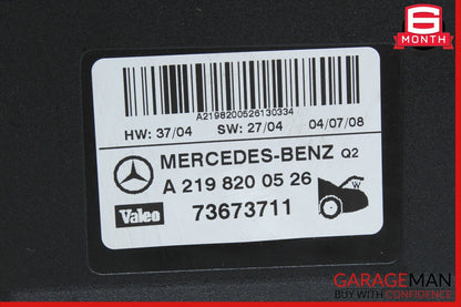 06-11 Mercedes W219 CLS550 CLS63 Trunk Lid Lock Remote Release Control Module