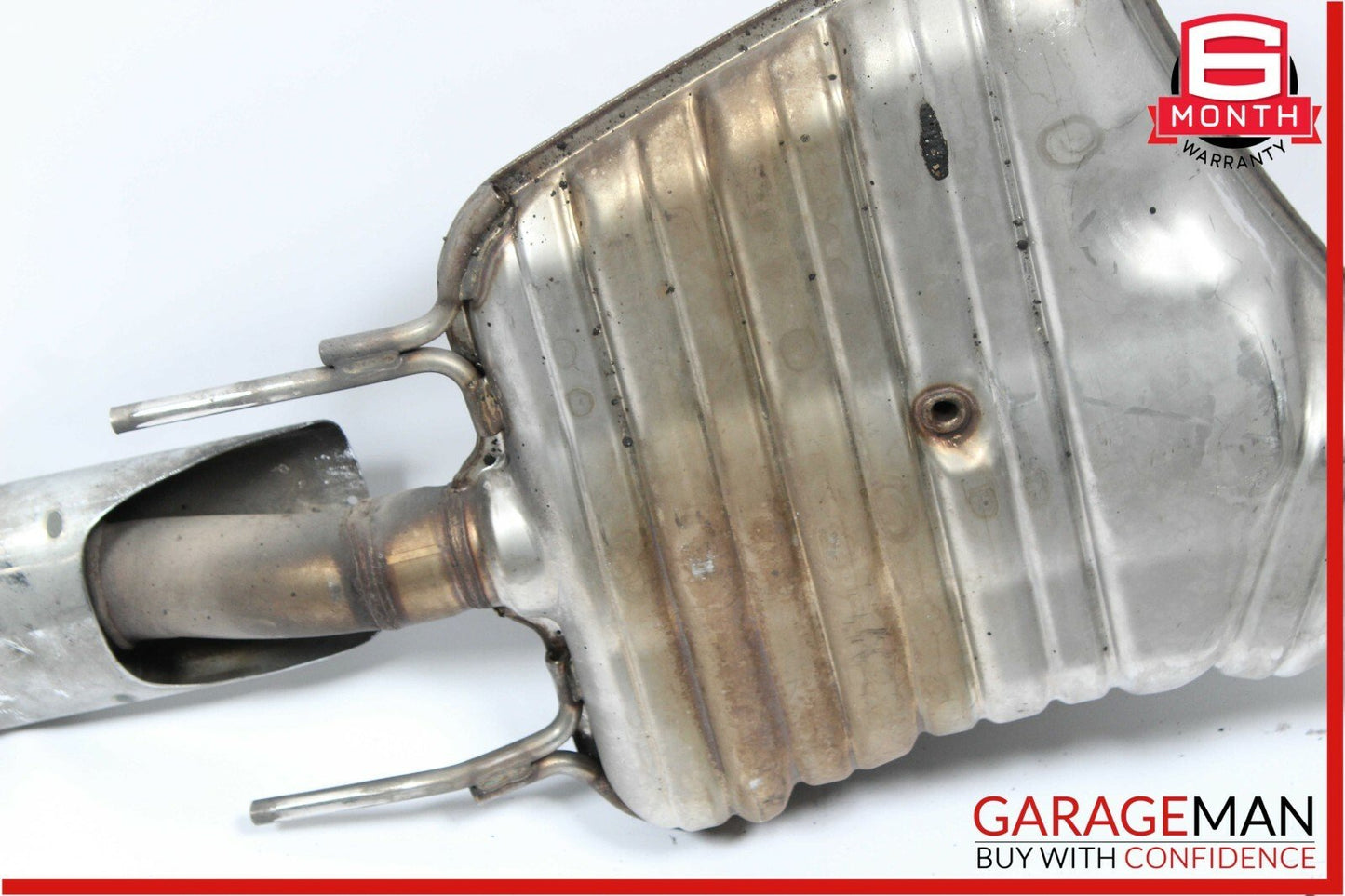 07-09 Mercedes W221 S450 S550 S600 AMG Sport Rear Exhaust Muffler Tip Tips Set