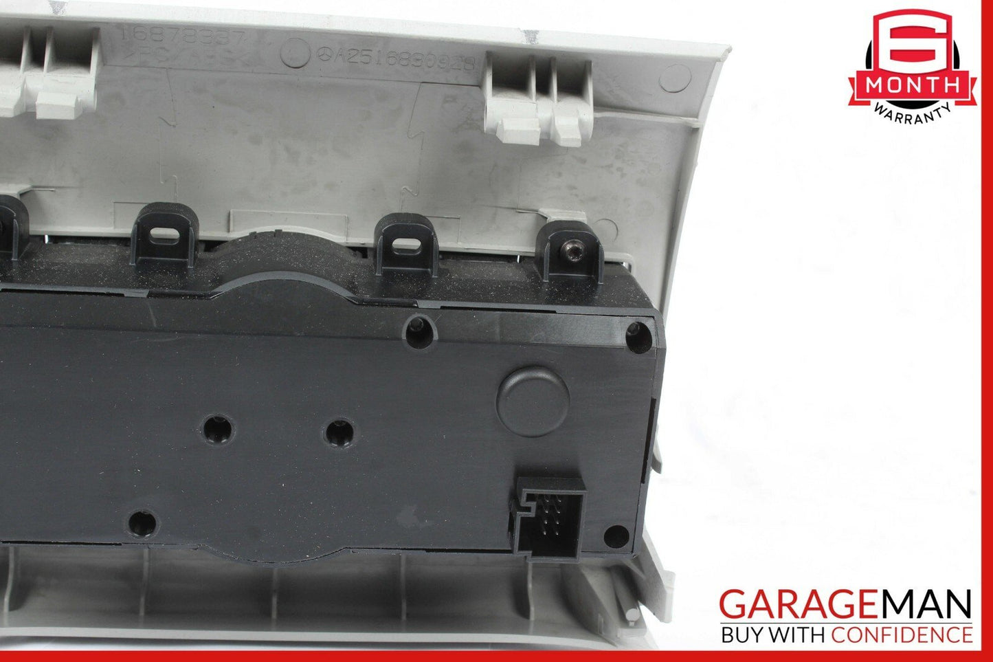 06-09 Mercedes W251 R320 Rear Center Console A/C AC Heater Switch Control Gray