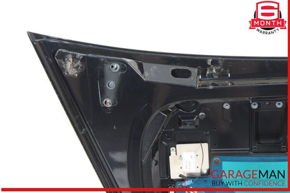07-12 Bentley Continental GTC Convertible Trunk Lid Panel Assembly Blue OEM