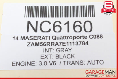 14-17 Maserati Quattroporte Front Right / Rear Left or Right Door Window Switch