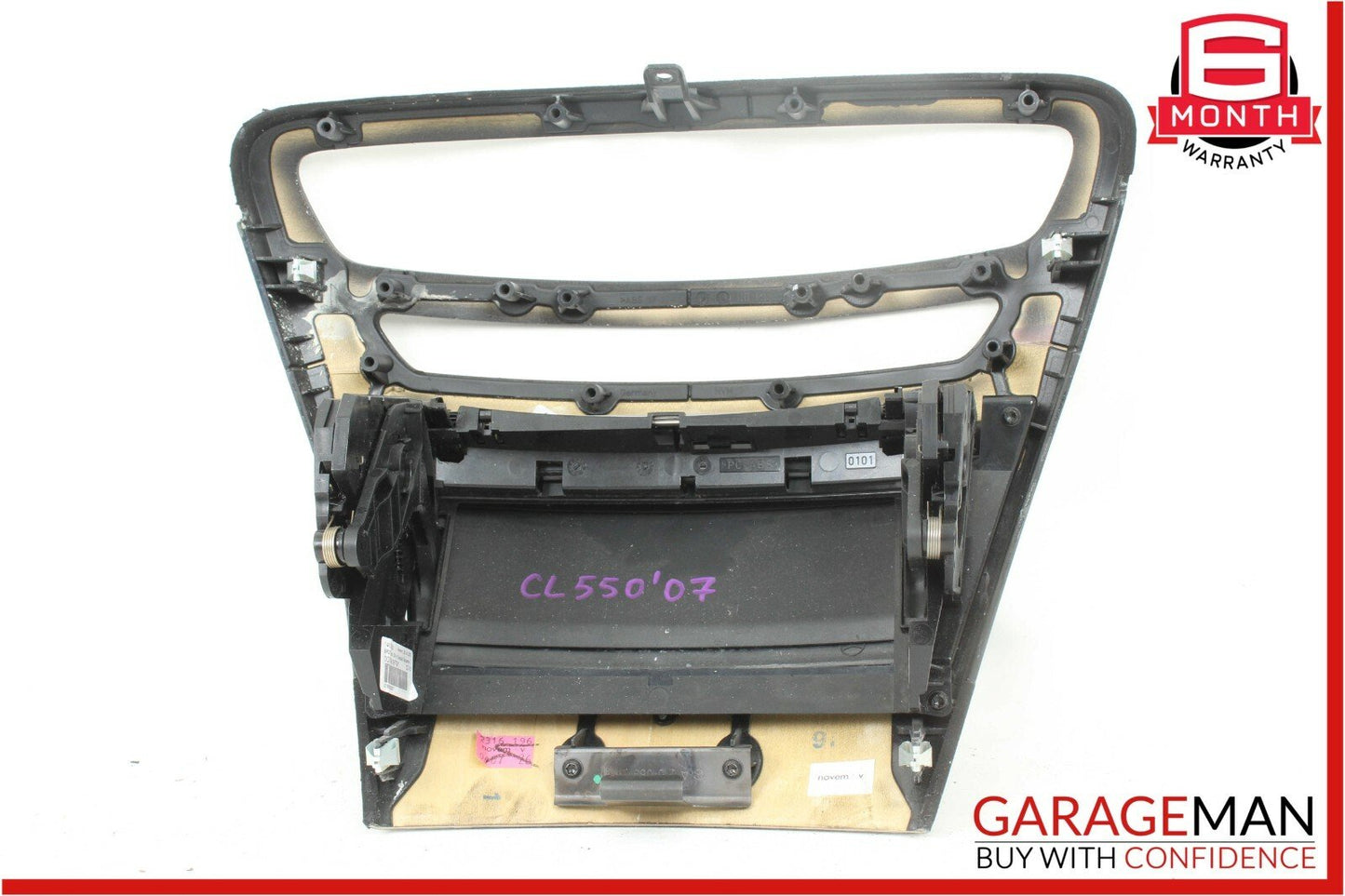 07-13 Mercedes W216 CL550 CL600 Center Console Comand Unit Radio Bezel Trim OEM