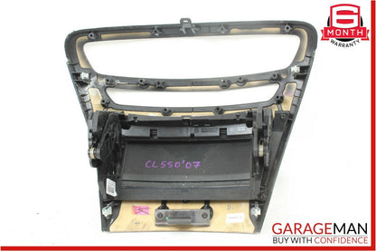 07-13 Mercedes W216 CL550 CL600 Center Console Comand Unit Radio Bezel Trim OEM