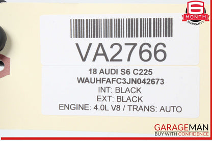 12-18 Audi S6 A6 SQ5 Rear Left Driver Side Window Regulator Motor 8K0959811A OEM