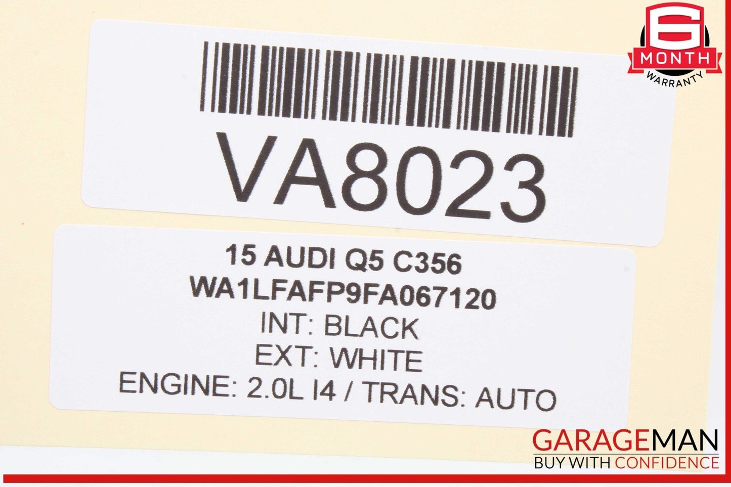 09-17 Audi Q5 SQ5 Rear Left or Rear Right Side Door Control Module Unit OEM